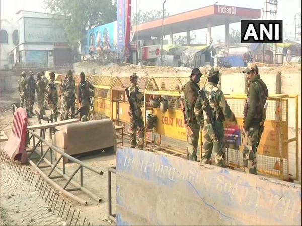 Visuals from Tikri Border on Sunday (Photo/ ANI)
