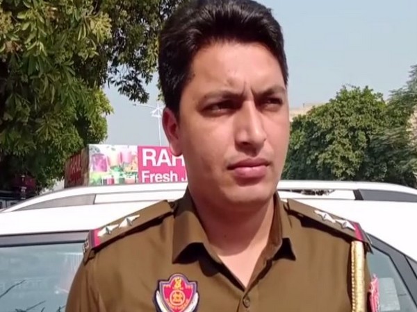 Nehianwala Station House Officer (SHO), Diljit Brar (Photo/ANI)