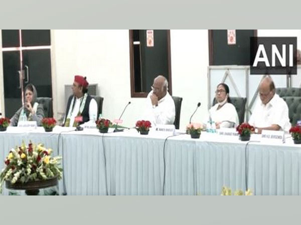 Opposition leaders' meeting called by TMC leader & West Bengal CM Mamata Banerjee ahead of Presidential poll, underway at Constitution Club of India in Delhi.