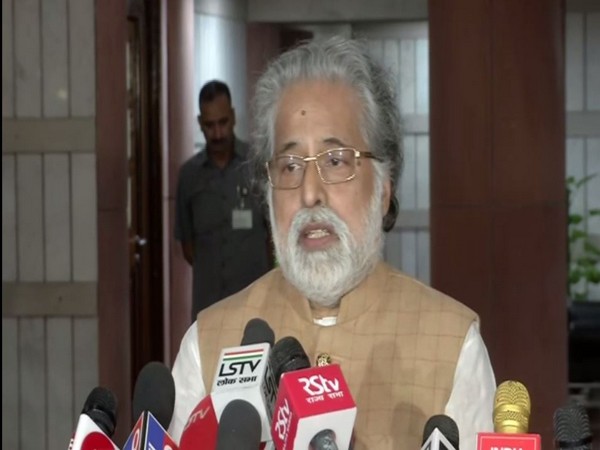 TMC Lok Sabha MP Sudip Bandyopadhyay speaking to reporters in New Delhi on Saturday after the all-party meeting. Photo/ANI