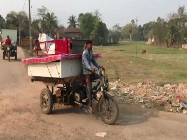 Villagers from WB's Bogtui flee homes (Photo/ANI)