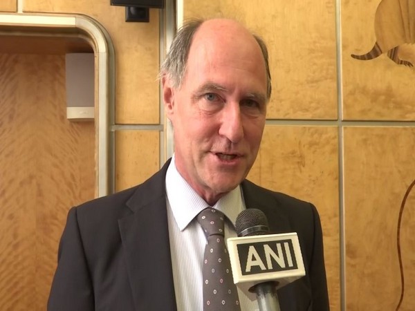 Brian Toll, former director of European Commission, speaking to ANI in Geneva. Photo/ANI