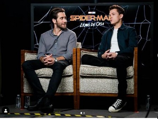 Jake Gyllenhaal and Tom Holland (Image Courtesy: Instagram)