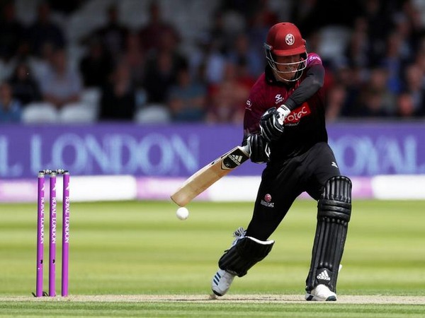 Tom Banton in action against Hampshire