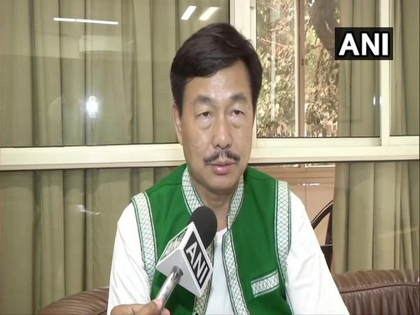 Tapir Gao, BJP's Lok Sabha MP from Arunachal- East. (Photo/ANI)