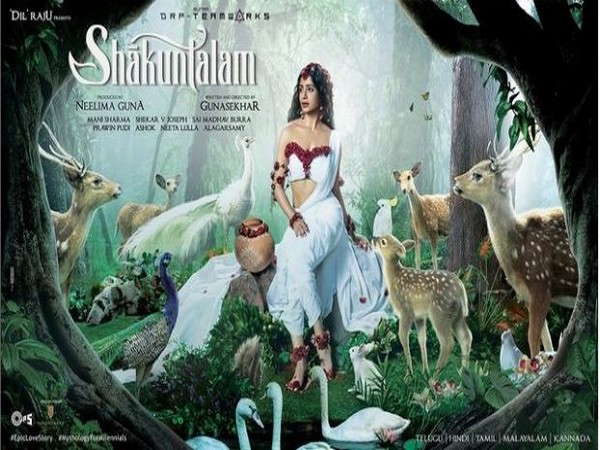 Samantha Prabhu in 'Shakuntalam' poster (Image source: Instagram)