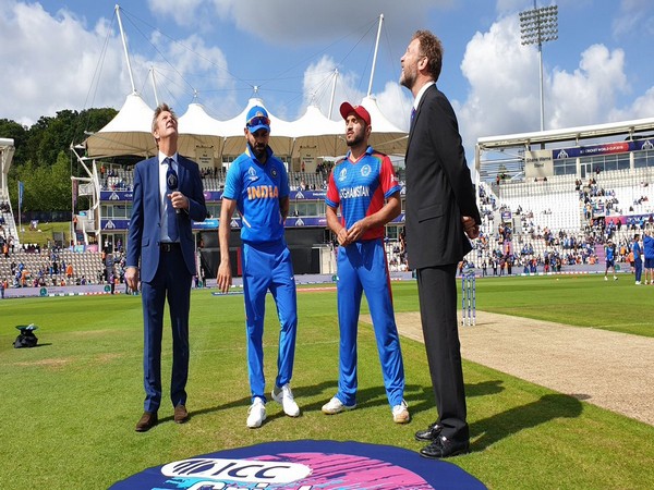 India won the toss and elected to bat first against Afghanistan (Photo/ BCCI Twitter)