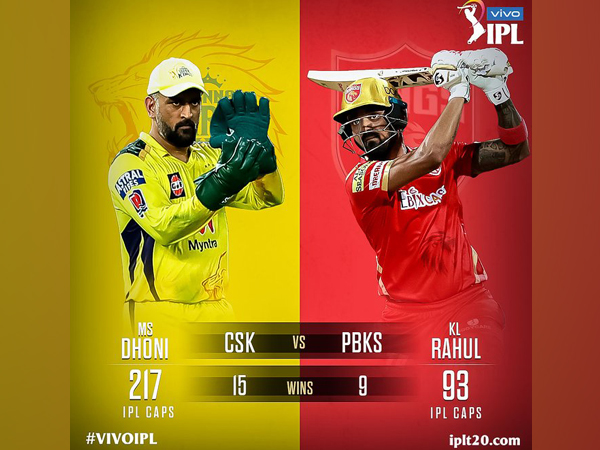 CSK captain MS Dhoni and Punjab Kings skipper KL Rahul (Photo/ iplt20.com)