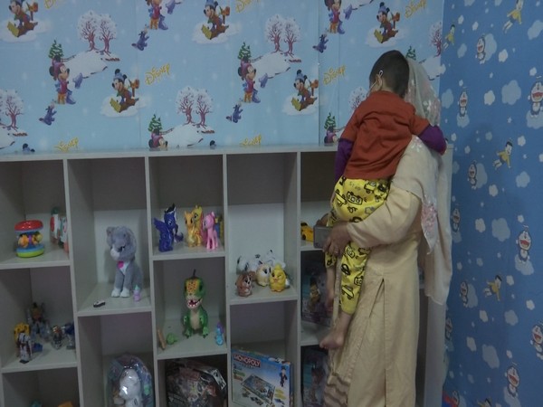 Toy library at Sher-E-Kashmir Institute of Medical Sciences Srinagar. (Photo/ANI)