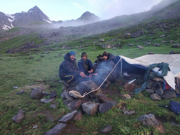 A file photo of the trekkers who have been rescued in Uttarakhand.  