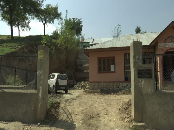 Construction work at Sheikpora Panchayat Ghar (Photo/ANI)