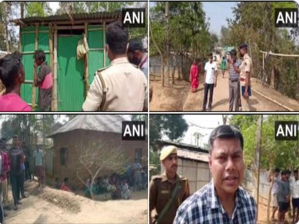 Police investigating the gruesome killing in Tripura(ANI)
