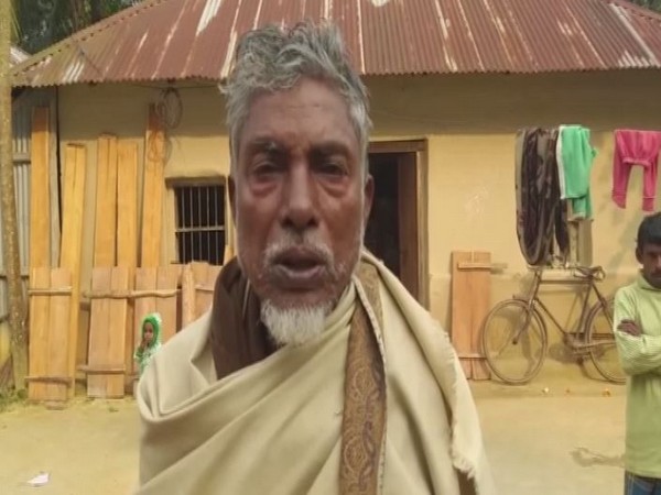 Manir Hossain, the grandfather of the youth who died in Malaysia from coronavirus. (Photo/ANI)