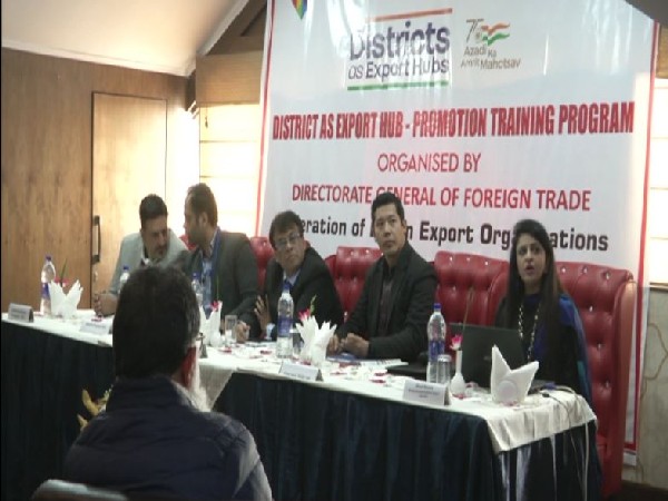 District as Export Hub promotion training program, Srinagar 