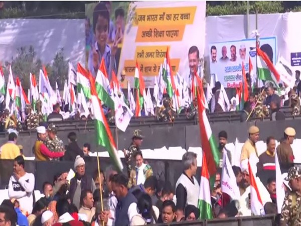 Visual from Ramlila Maidan (Photo/ANI)