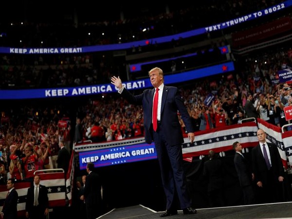 US President Donald Trump announcing his reelection bid at a rally in Florida on Tuesday (Photo/Reuters)