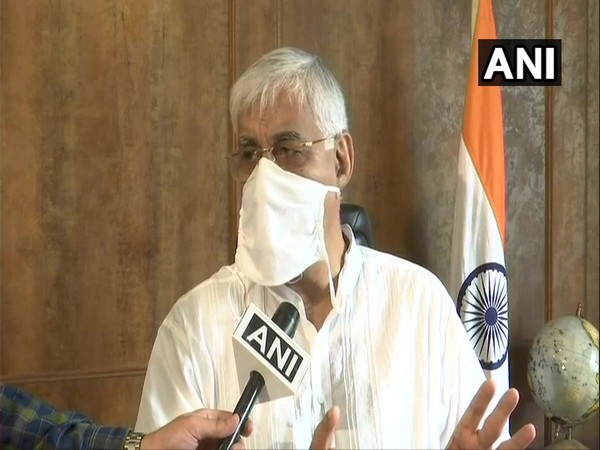 Chhattisgarh Health Minister TS Singh Deo speaking to ANI in Raipur on Saturday. (Photo/ANI)