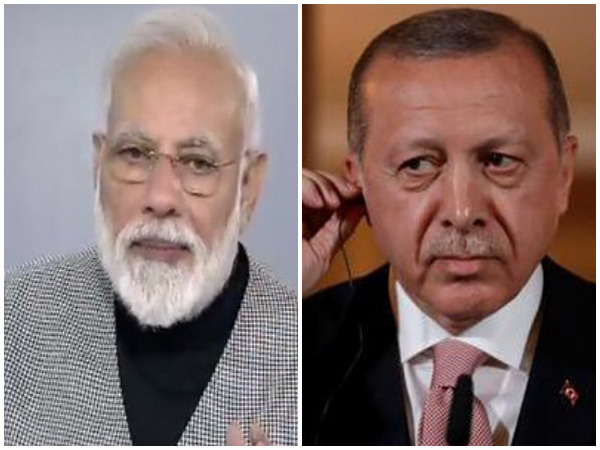 File photos of Turkish President Recep Tayyip Erdogan and Indian Prime Minister Narendra Modi