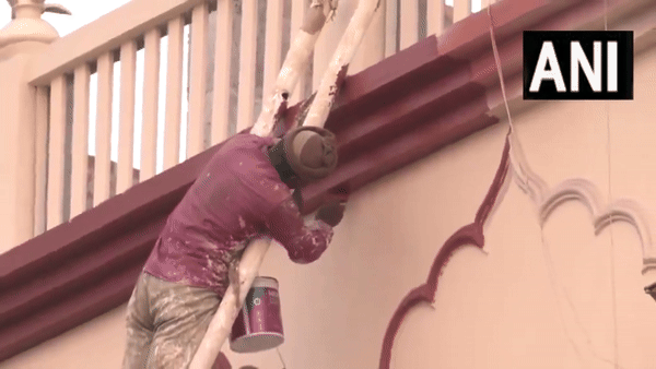 Ayodhya has been given a transformative makeover ahead of the January 22 opening of the Ram Temple. (Photo/ANI)