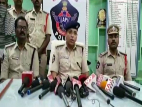 Four held with cannabis worth Rs 7.17 lakh in Andhra's Chittoor. (Photo/ANI)
