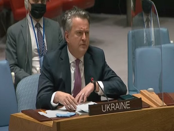 Sergiy Kyslytsya, Ukrainian Ambassador to United Nations at UNSC meeting on Ukraine.