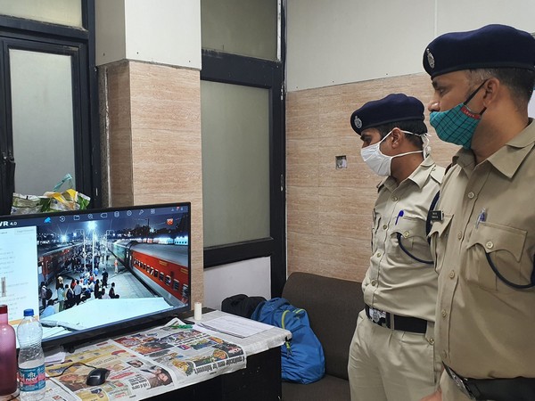 Northern Railways officials keep vigilance at stations (Photo/ANI) 
