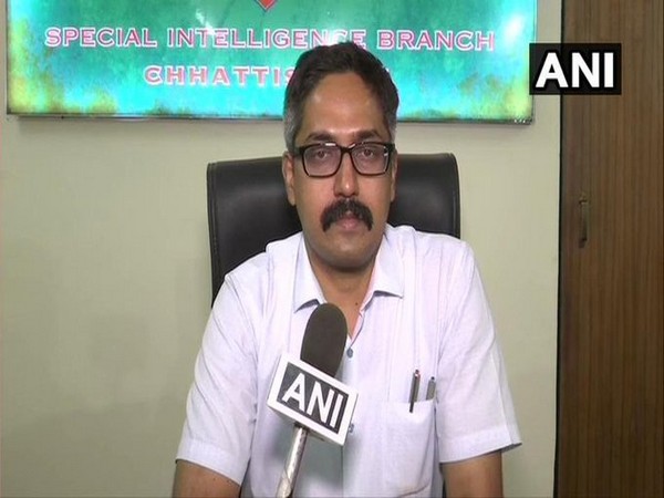 Inspector General of Bastar Range, P Sundarraj (Photo/ANI)