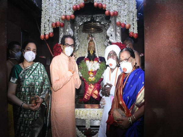 Uddhav Thackeray performing 'Maha Puja' at Vitthal-Rukmini Temple