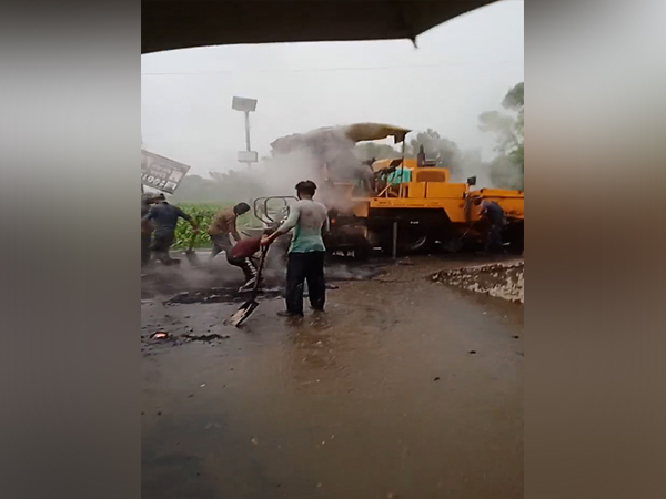 A visual from the viral video 