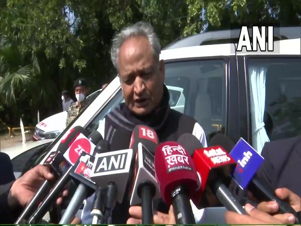 Rajasthan Chief Minister Ashok Gehlot (Photo/ANI)