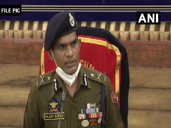Inspector-General of Police in Kashmir, Vijay Kumar (Photo/ANI)