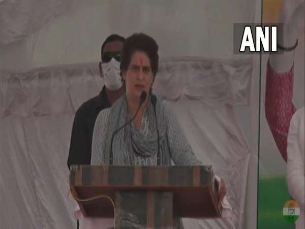 Congress leader Priyanka Gandhi Vadra (Photo/ANI)