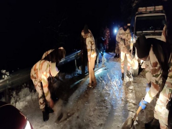 ITBP rescue operation underway. Photo/ANI