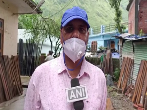 Anil Kumar Shukla, SDM Dharchula speaking to ANI on Friday. 
