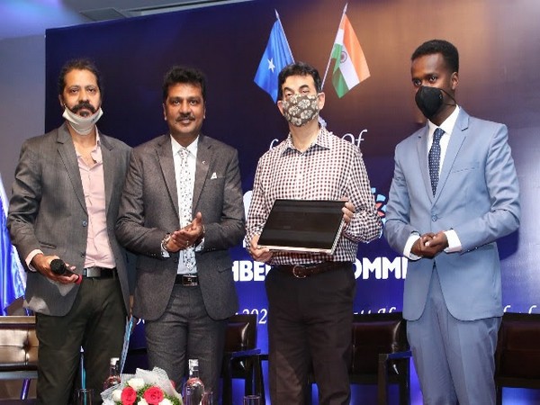 Dr Lion Y Kiron (Founder) & Jayesh Ranjan (IAS) during Press Conference