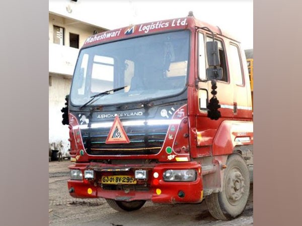 Maheshwari logistics trucks used for logistics