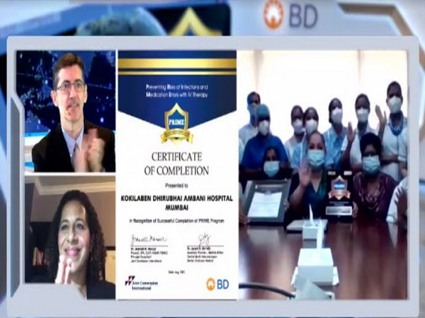 Kokilaben Dhirubhai Ambani Hospital receives Certification on the successful completion of the BD-JCI PRIME program