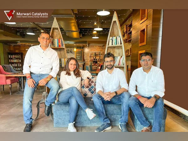 Co-founders of MCats - Sushil Sharma, Richa Sharma, Raunak Singhvi, Devesh Rakhecha
