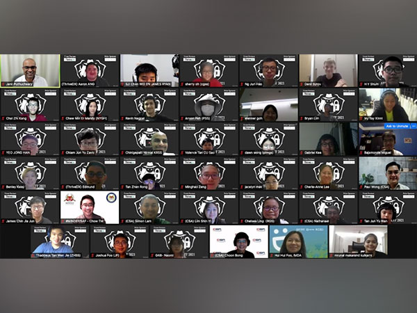 Senior Minister of State for Communications and Information Dr. Janil Puthucheary at the Advanced Youth Cyber Exploration Programme Capture The Flag Competition 2021.