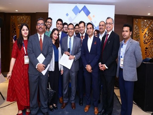 Dr Indu Bhushan, CEO, NHA and Dr Sudarshan Ballal, President, NATHEALTH inaugurating NHA-NATHEALTH Startup Carnival