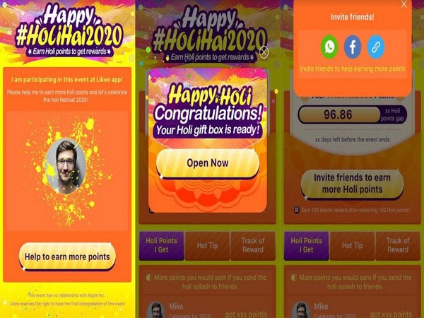  Likee's #HoliHai2020 Campaign for a safe and fun-filled Holi