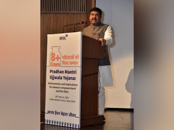 Dharmendra Pradhan, Minister of Petroleum and Natural Gas delivering key note address at the workshop organized by MicroSave Consulting (MSC) on Achievements of Pradhan Mantri Ujjwala Yojana (PMUY)