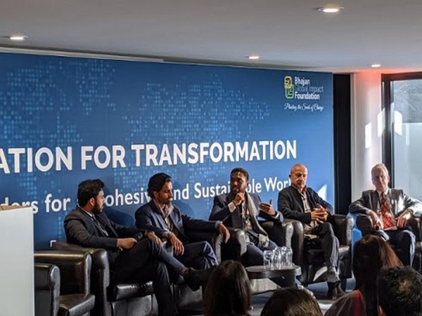 Rohit Gajbhiye speaking at WEF
