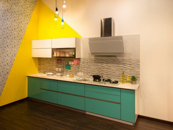Teal Kitchen