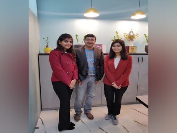 Left to Right: Co-founder Leesha Arya, Mentor J Jambukeswaran and Co-founder Mehak Malik - The team that brought a simple idea to life