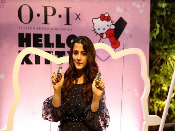 Nupur Sanon at the OPI X Hello Kitty collection launch