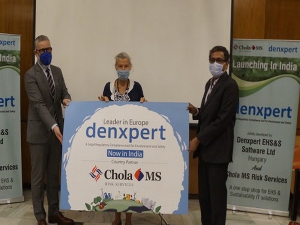 The dignitaries launching Denxpert EHS software during the event