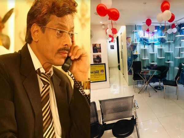 Dr AK Jain at his IVF Clinic