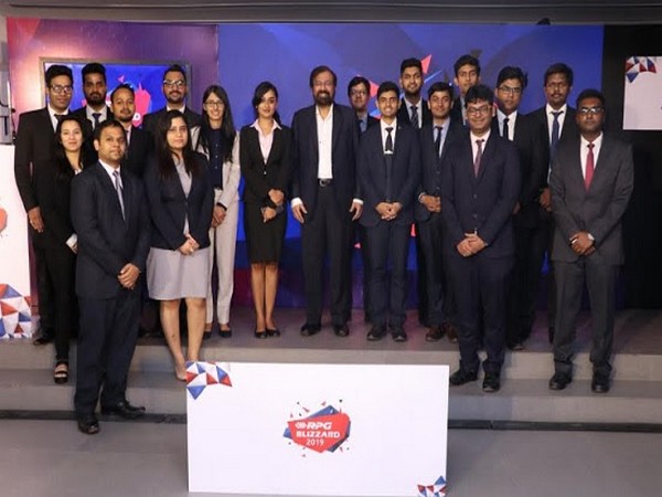 Harsh Goenka, Chairman, RPG Group with RPG Blizzard 2019 participants