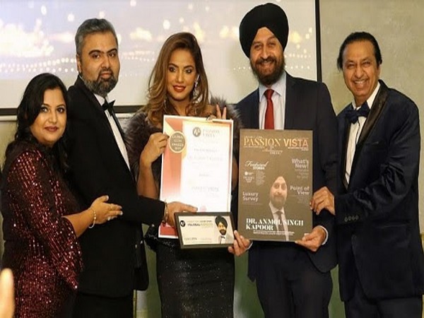 Dr Anmol Kapoor receives Global Icon Award 2019